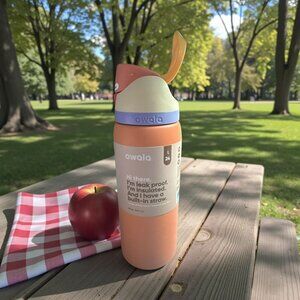 Owala FreeSip Stainless Steel Bottle / 32oz / Color: Sherbert